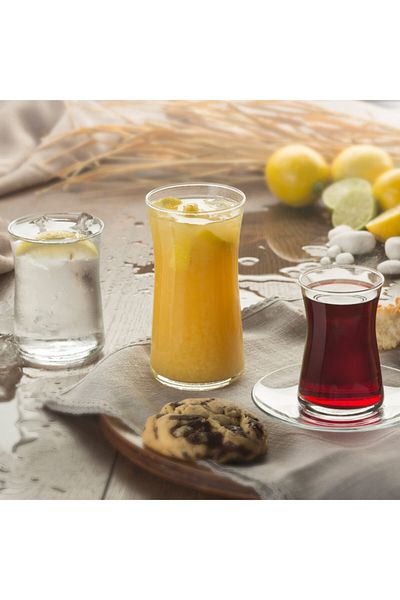Paşabahçe 420845 هيبيلي 6 قطع زجاج - 345 مل