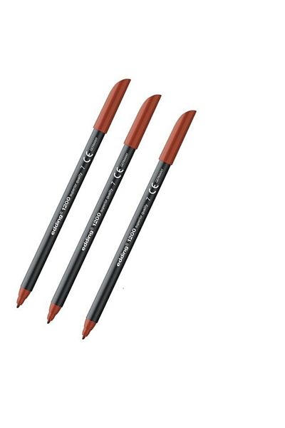 Edding 1200 Graphic PenBrown 3 Pieces