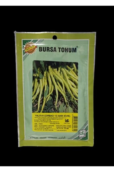Bursa Tohum Yalova Sarı Sivri Biber 25gr