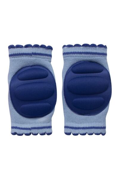 Sevi Bebe وسادة ركبة زاحفة باللون الأزرق للأطفال للجنسين