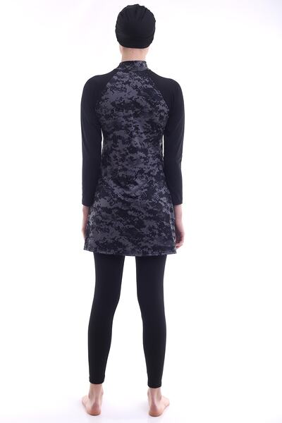 Aykum Mayo Vollständiger Hijab-Badeanzug mit Strumpfhose