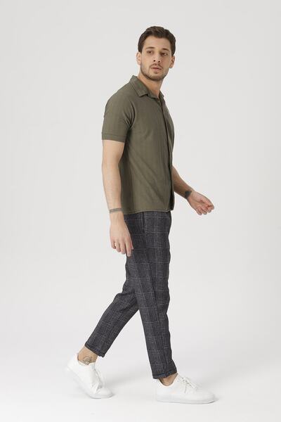 Gambocci Чоловіча сорочка з коротким рукавом і візерунком