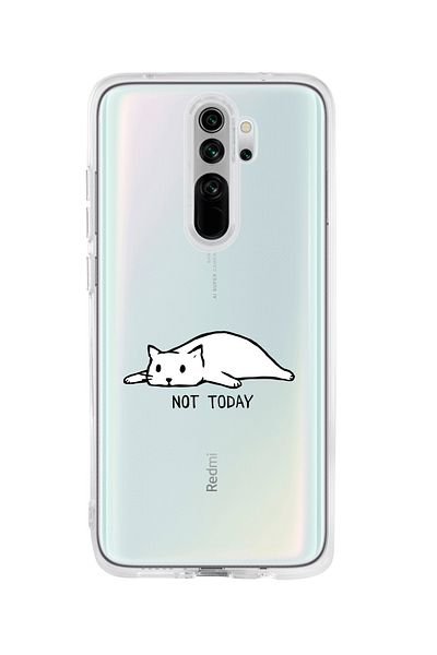 mooodcase حافظة سيليكون شفافة ممتازة متوافقة مع هاتف Redmi Note 8 Pro