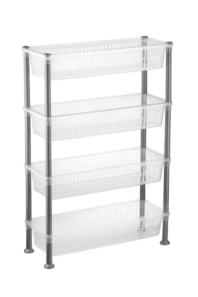 Genel Markalar Şeffaf Nostaljik 4 lu Sebzelik