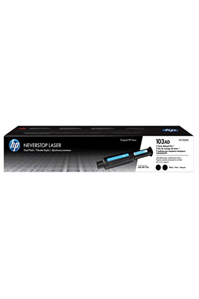HP 103ad-w1103ad Orjinal Neverstop Toner Dolum Seti Ikili Paket