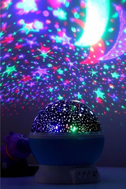 MUJGAN Star Master Yıldız Yansıtmalı Küre Gece Lambası