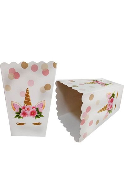 Partimarka Unicorn Party Pop Corn Box