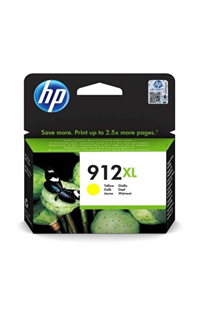HP 912xl-3yl83ae Sarı Orjinal Kartuş Yüksek Kapasiteli