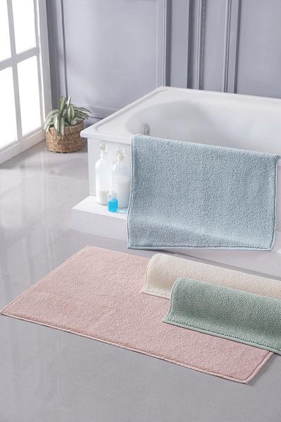 Upline Supreme Bamboo Bath Mat - Green (55x85)