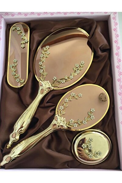 Saraylı Ayna Tarak Seti Çeyizlik