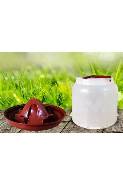 Doğalsan Tarım Food Bowl 2 Kg 1 Piece Chicken Bowl Chick Bowl Winged Food Bowl Quail Chopper Pheasant Goose Duck
