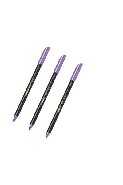 Edding 1200 Graphic Pen Metallic Purple 3 Pieces