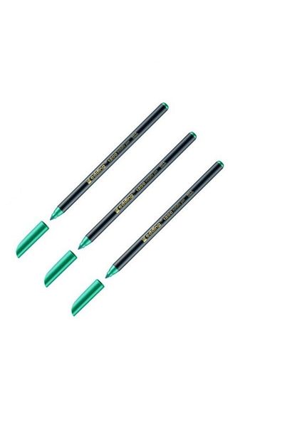Edding 1200 Graphic Pen Metallic Green 3 Pieces