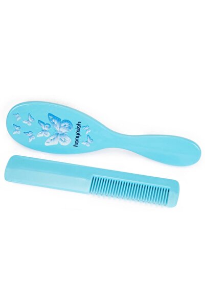 Hanymish Σετ χτένας βιολογικής βούρτσας μαλλιών για μωρά