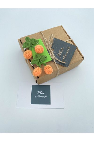 White Alamode Orange Cherry Kids Buckle