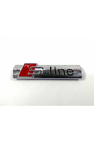 Genel Markalar Audı Sline Bagaj Ön Panjur Yazısı Vidalı Metal (88mm-19mm)