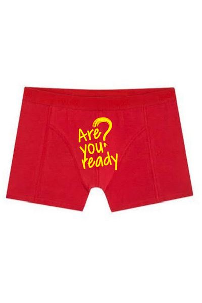 BoxerMasters Are You Ready Printed Boxers