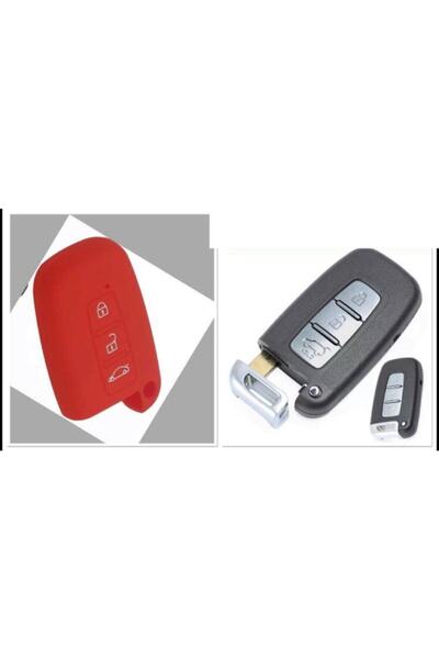 ŞENYILDIZ AKSESUAR Hyundai Ix35 I 30 Compatible Silicone Key Protection Case ...
