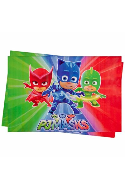 BoncukAVM Pj Mask Pajamas Masked Table Cloth