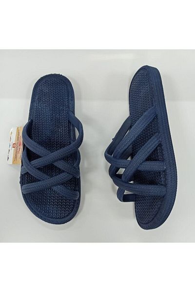 GEZER Γυναικεία Wicker Gorum Αντιολισθητική Πισίνα Μπάνιου Παραλία και Παντόφλες Εξωτερικού Χώρου - Παπούτσια Golden Step.