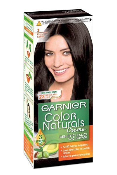 Garnier Color Naturals 3 Koyu Kahve Saç Boyası