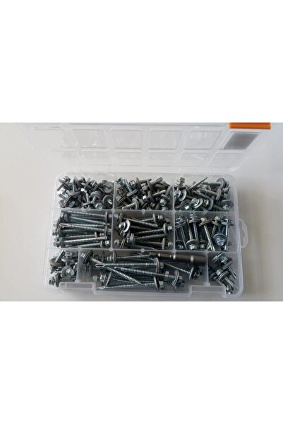 AKSUFEZ Trapez Çatı Vidası Seti 147 Parça