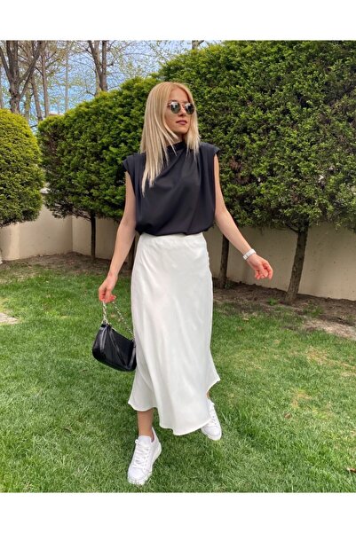 KaSheHa Uzun Saten Etek 91 Cm