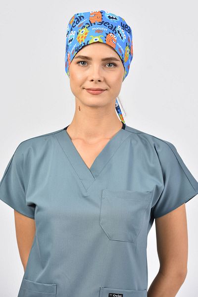 Owlet Medikal Patterned Bonnet