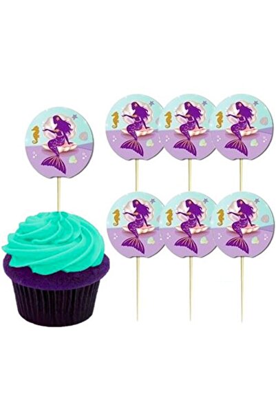 parti sürprizi حورية البحر 20 عبوة من أعواد الأسنان