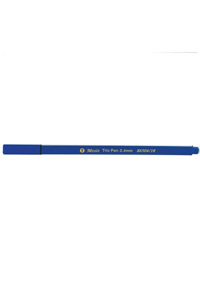 Masis Trio Pen 0.4 Mm Dark Blue S6504-16 (10 Pieces)