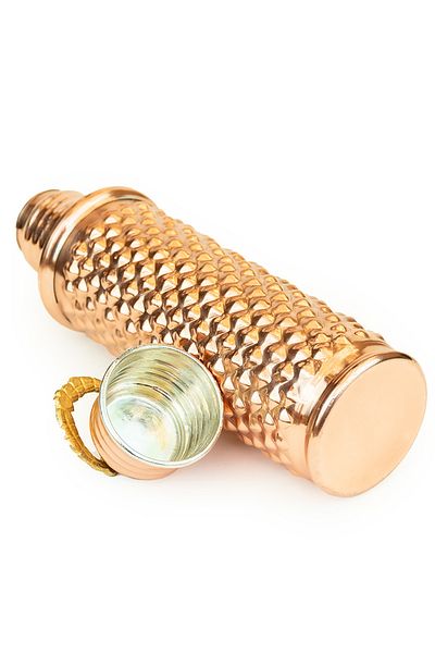 Bakır Sevgim Red Keops Copper Water Bottle 750 Ml