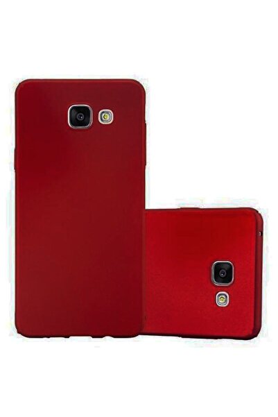 Molly Galaxy A5 2016 Uyumlu Bordo Mat Silikon Kılıf