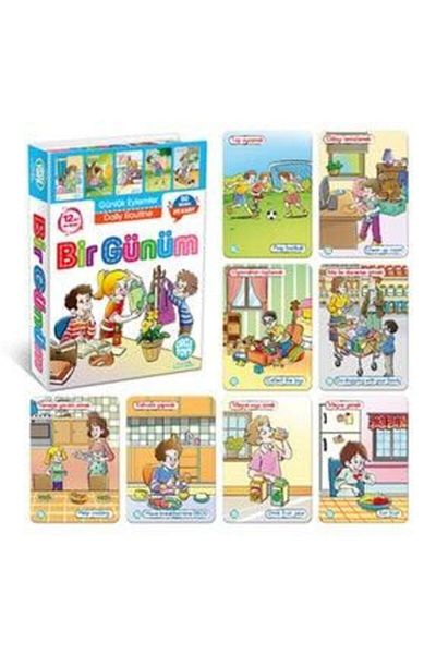 Circle Toys مطابقة 6 بيضات وبطاقات تعليمية ليوم واحد