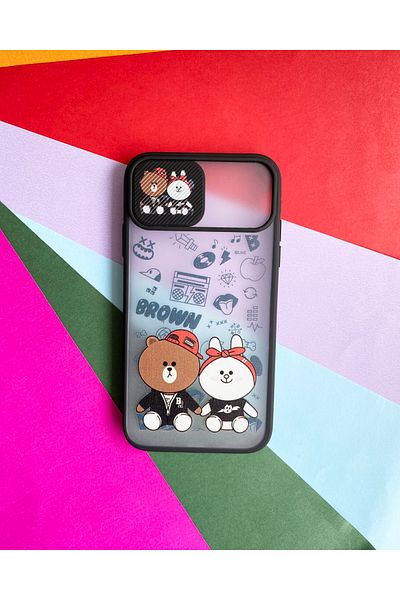 WANNA PROTECT جراب سيليكون مطبوع لهاتف Xiaomi Redmi Note 8 Pro مع حماية للكاميرا