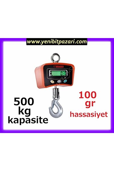 Brader 500 Kg Vinç Baskülü Kantarı Terazisi