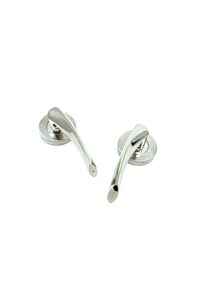 Sofuoğlu Lerzan Rozetli (Yale) Door Handle Nickel Satin - for Exterior Door