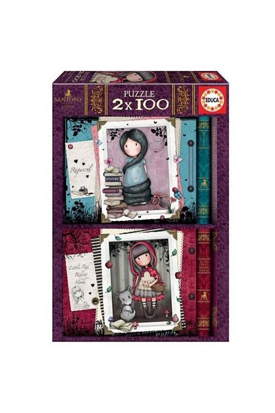 EDUCA Santoro Gorjuss Fsc Puzzle 2x100