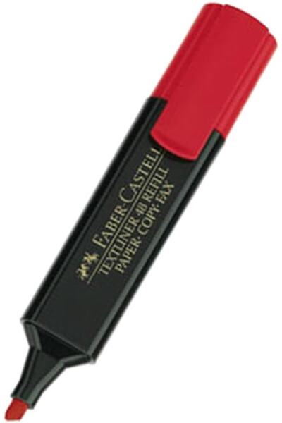 Faber Castell Fosforlu Kırmızı