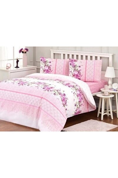 Özdilek Modatrend Fashion Glint Single Duvet Cover Set Pink