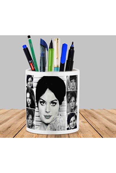 ART HEDİYE حامل قلم أصيص زهور صبار الشوكولاتة التركية