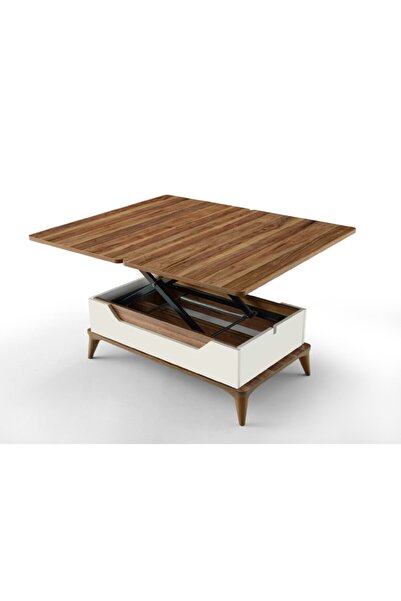 ZERENLAND 3 Kademeli Akıllı Sehpa, 6 Fonksiyonlu Sihirli Sehpa