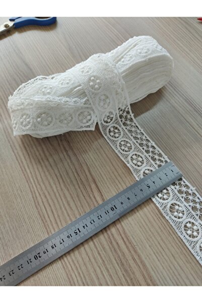 DUAYEN Güpür Dantel Ara Desen Tekstil Aksesuarı 13 Metre