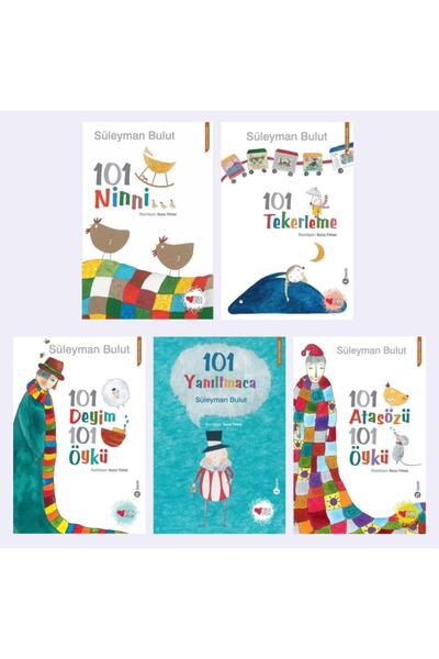Can Yayınları Süleyman Bulut Seti 5 Kitap 101 Deyim 101 Atasözü 101 Ninni 101...