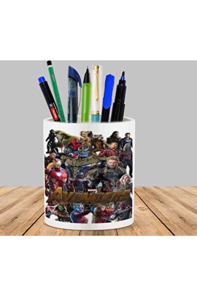 ART HEDİYE Avengers - حامل قلم زهور الصبار إنفينيتي وور