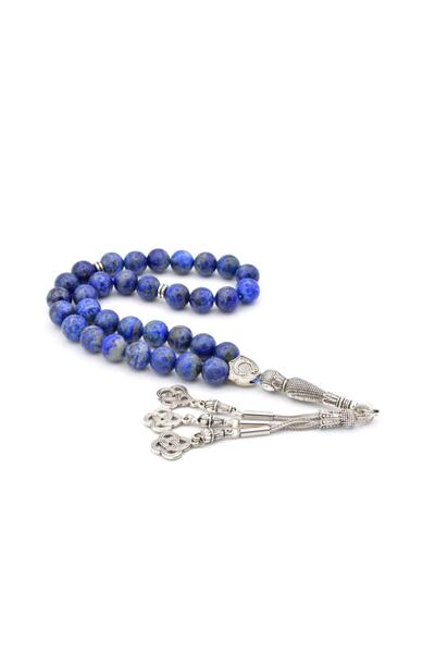 Murty99 Pietre prețioase autentice naturale Lapis Lazuli Tasbih de prima cali...