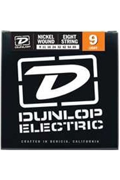 Jim Dunlop Nickel 8 Telli Elektro Gitar Teli 9-42 Den0965