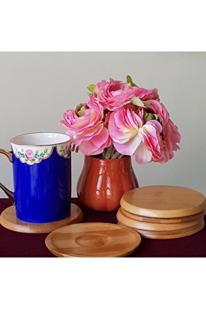 BY.RAYKA PORSELEN El Dekor Bambu Cay Tabagi&altlik