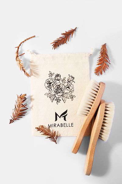 Mirabelle 100% Goat Hair Natural Baby Hair Brush
