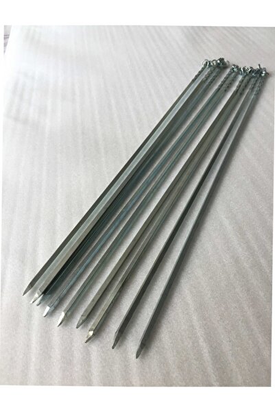 mobilreyon Kare Patlıcan Ve Tavuk Şiş , Kanat Şiş ( Boy:59 Cm,kalınlık:5 Mm,e...