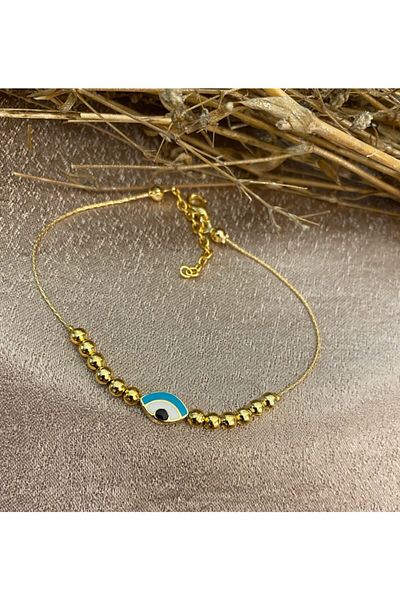 Markiz Takı Blue Eye Anklet Model